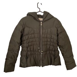 Michael Kors Brown Puffer Jacket